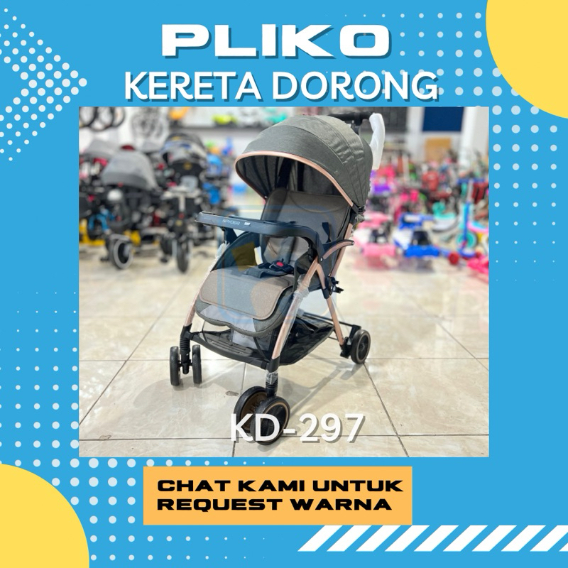 Kereta Dorong Pliko 297 / Stroller Lipat Bayi
