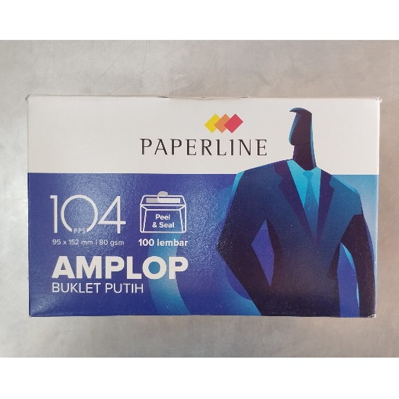 

AMPLOP PAPERLINE NO. 104 1 BOX