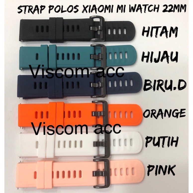 KODE S4S Strap xiaomi mi watch 22mm  Mi S1 Active tali jam mi watch  strap polos mi watch