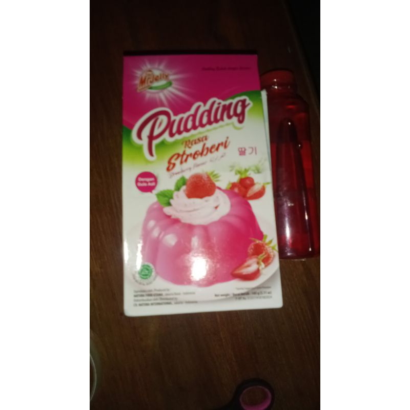 

pudding strawberry Mr. jelly *free gift