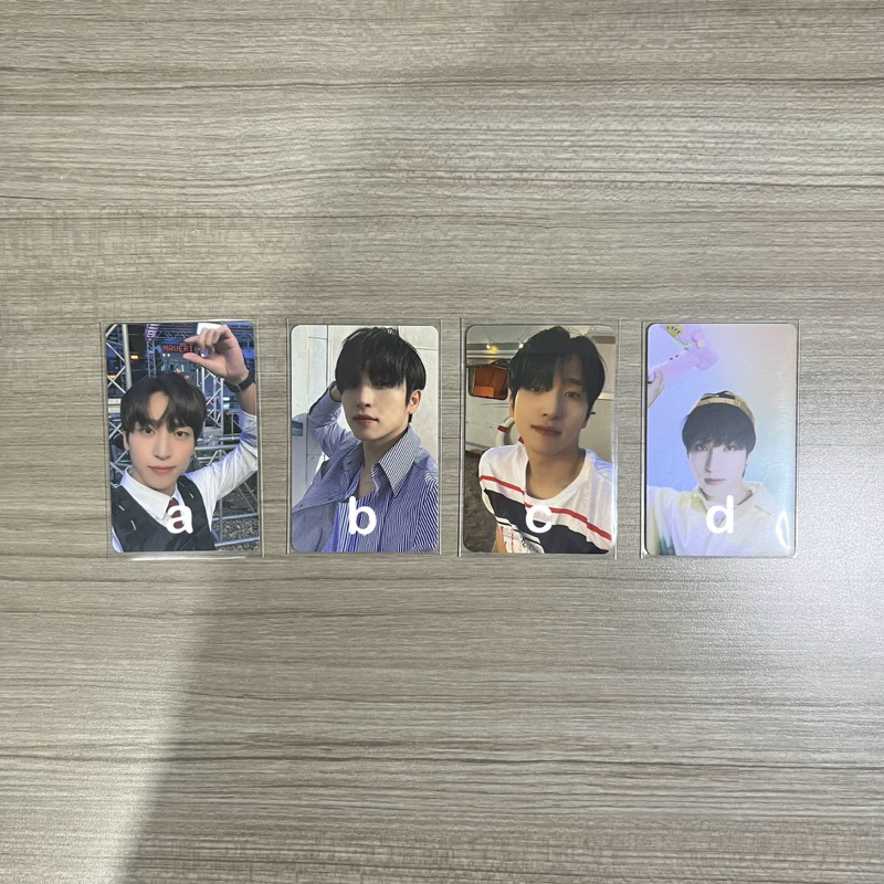 the boyz - sangyeon photocard pc