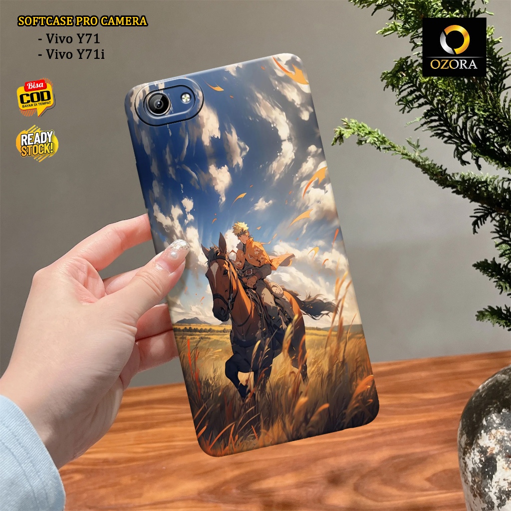 Case Vivo Y71 / Y71i Terbaru - OZORA - Anime Case - Casing Hp Vivo Y71 / Y71i - Softcase Pro Camera 