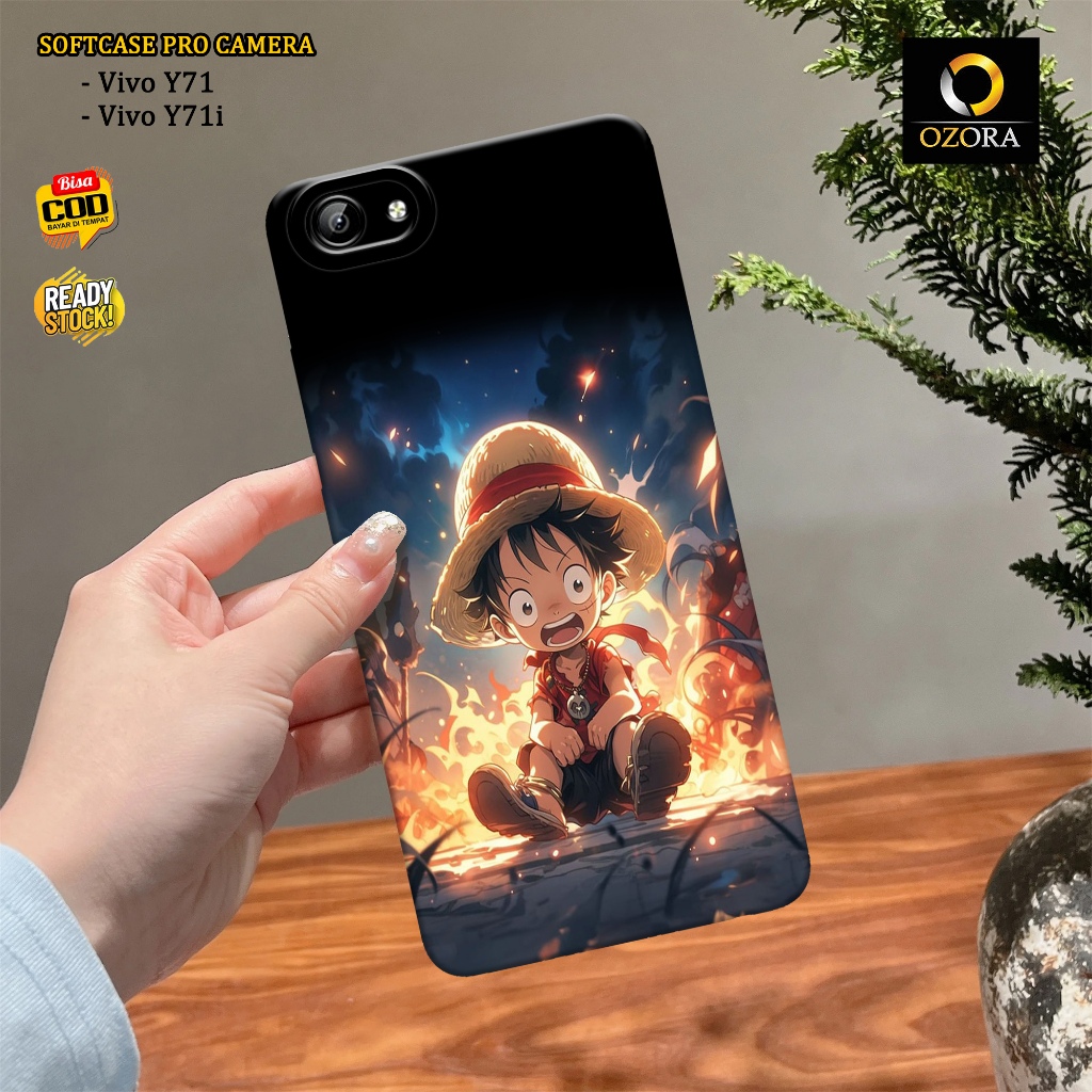 Case Vivo Y71 / Y71i Terbaru - OZORA - Anime Case - Casing Hp Vivo Y71 / Y71i - Softcase Pro Camera 