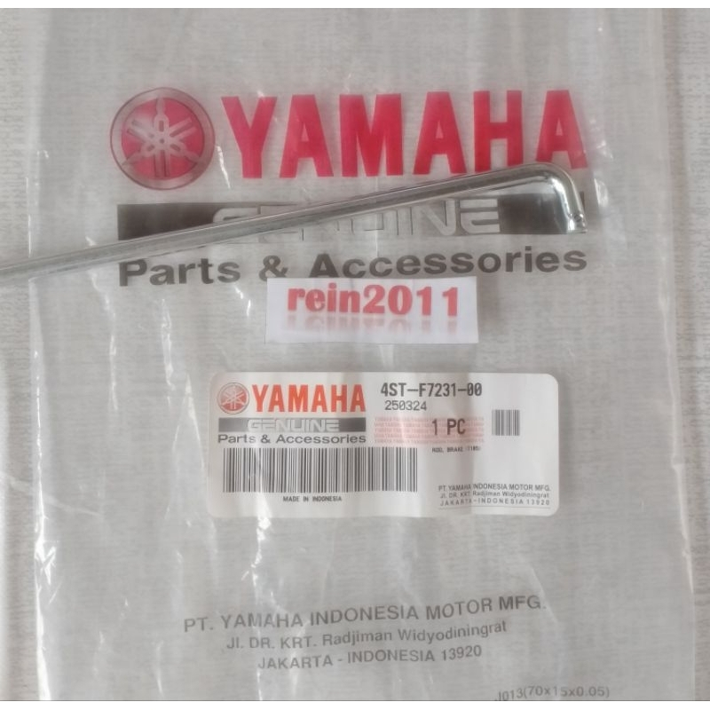 besi rod brake kawat gantar rem crypton vega r lama original ygp 4ST-F7231-00