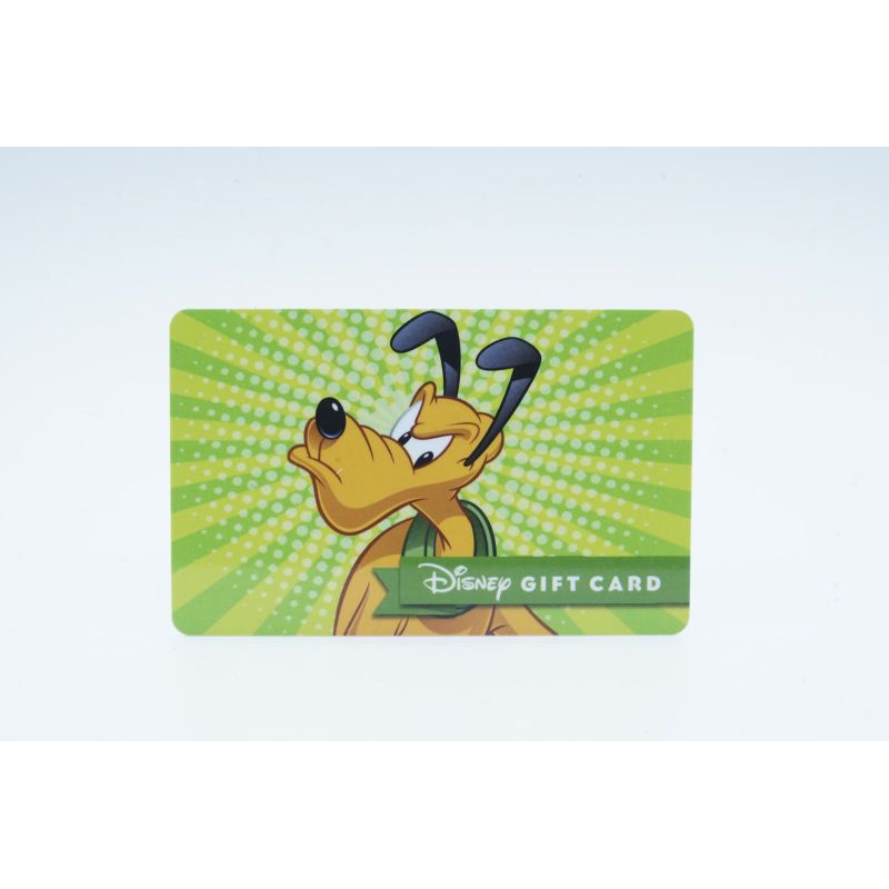 Pluto Disneyland Disney Gift Card Collection Kartu Koleksi