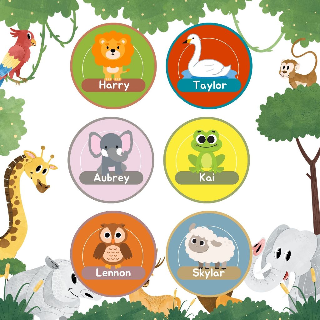 

Anti Air Stiker Mapel Buku Sekolah Tempat Makan Tempat Minum Custom Teks 30-60 Pcs/set