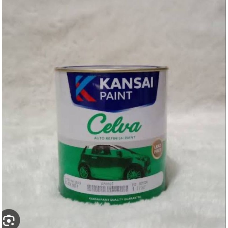 Cat kendaraan celva cat duco kansai paint cat mobil 1kg 1 kg hino green 162-037 ferrari red 162-055 