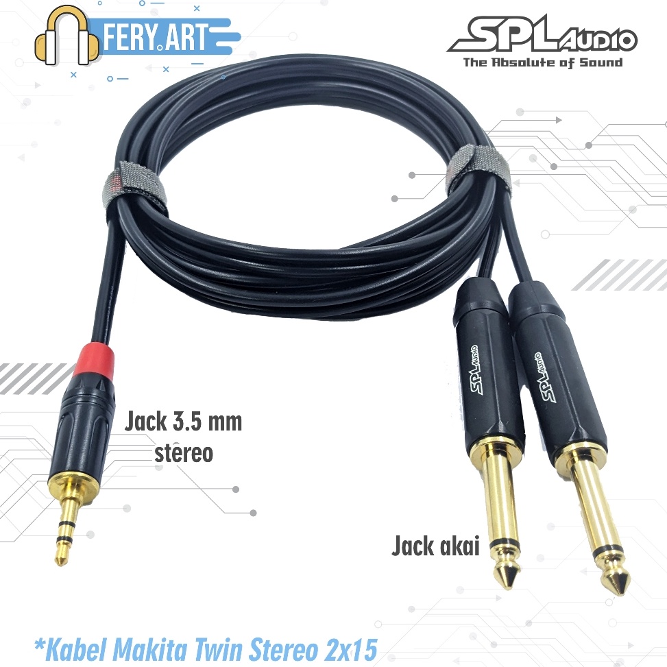 KODE R54C Jack HP ke Mixer SPL Audio x Makita