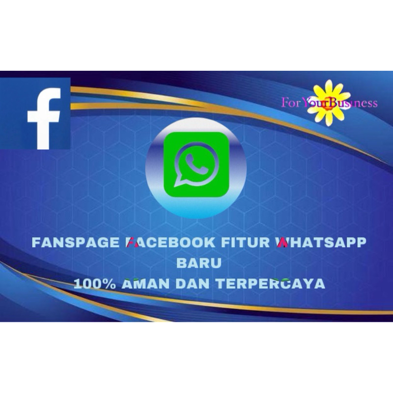 paketan Halaman Facebook atau FansPage Fitur WhatsApp + BM