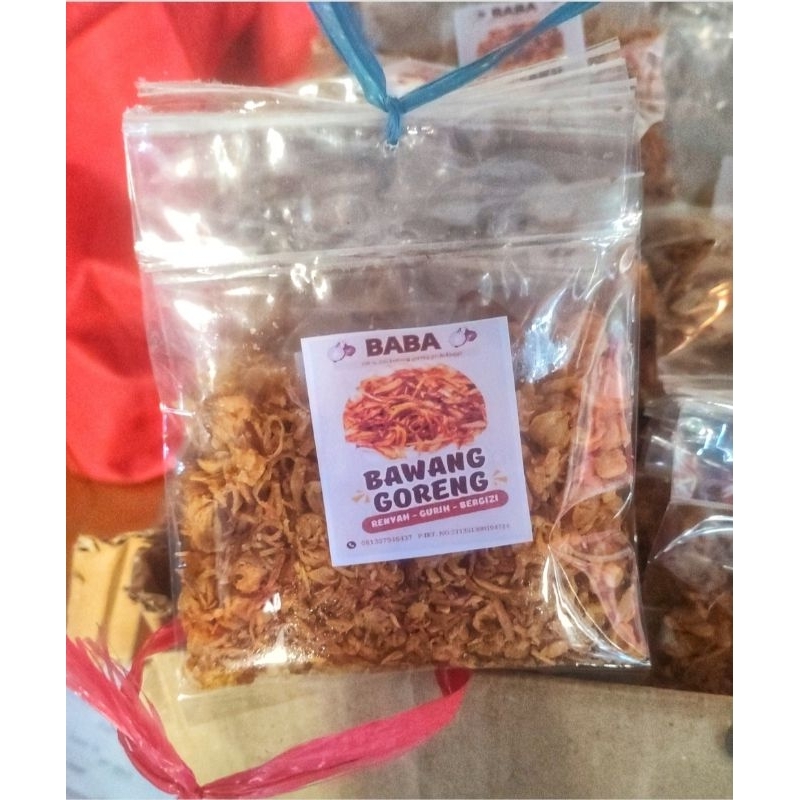 

baba diso bawang goreng kemasan 4000.an