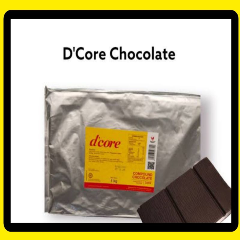 

coklat batang D'core Dark 1kg