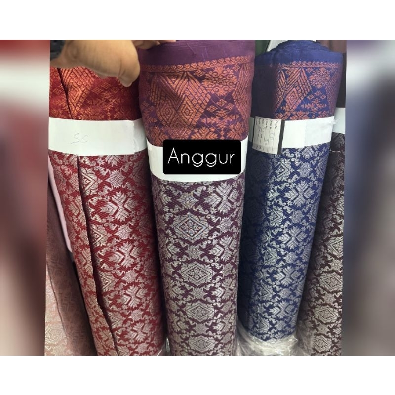 ( COD) Kain songket 3D/ Bakal songket /Bahan songket 3D/ Songket Tenun /Songket Palembang / songket 
