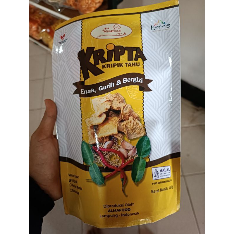 

kripta - keripik tahu