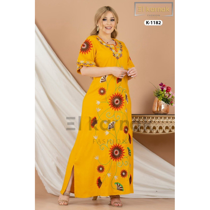 GAMIS JALABIYA KATUN ORIGINAL MESIR