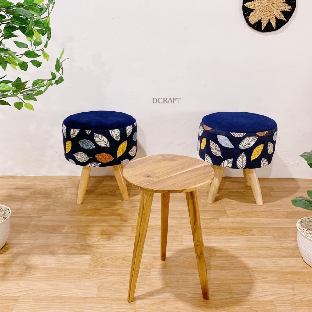 Sofa Stool Motif Stool Bulat Sofa Bulat Sofa Motif