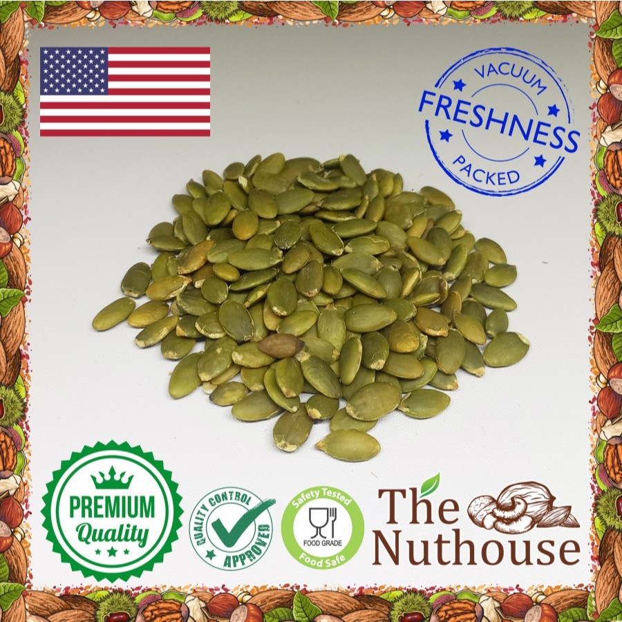 

NUTHOUSE Pumpkin Seeds Roasted / Biji Labu Kupas Panggang Oven