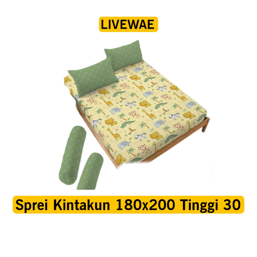 Sprei Kintakun 180x200 Tinggi 30 - LIVEWAE