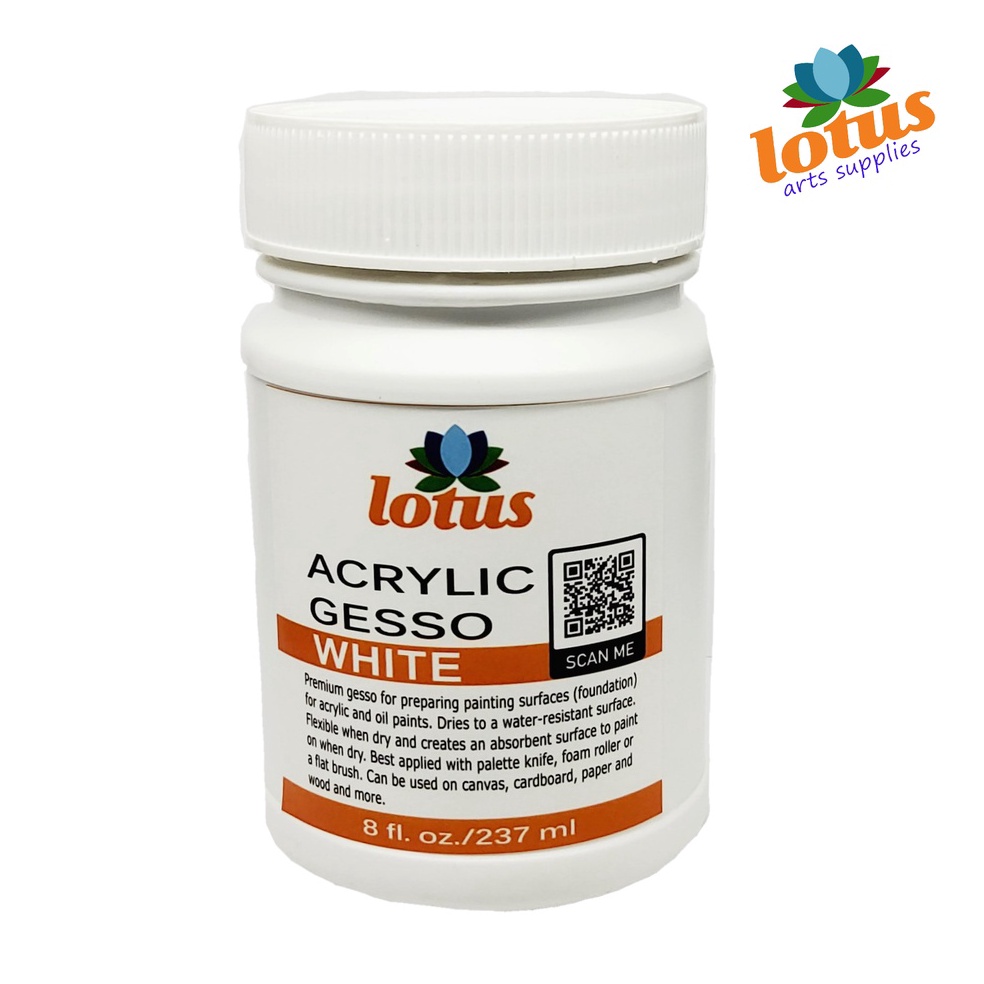 

KODE L5W LOTUS Acrylic Gesso Primer Decoupage 237ml