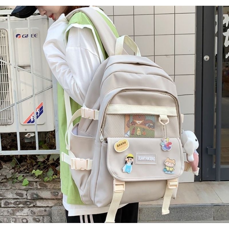 Tas Ransel Lucu Wanita Korea Import