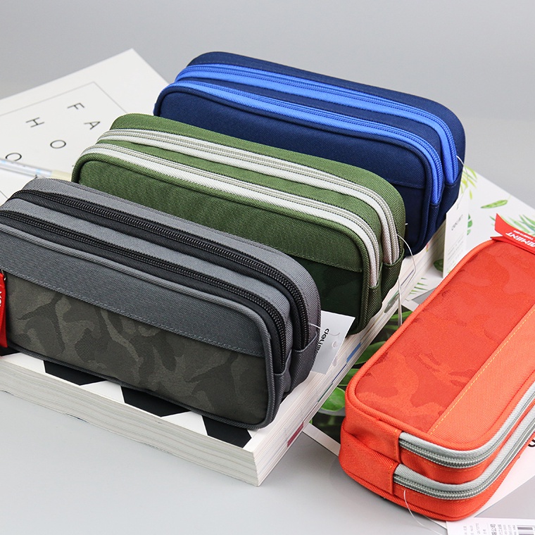 

KODE S64T Kotak Pensil Tempat pensil kain kapasitas besar