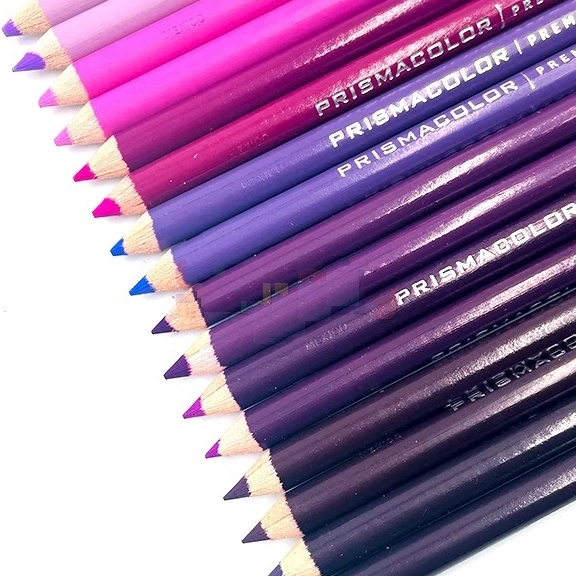 

KODE D22V Prismacolor Premier PINK VIOLET SERIES Soft Core Colored Pencils Satuan Pensil Warna Basic Oil Based Artist