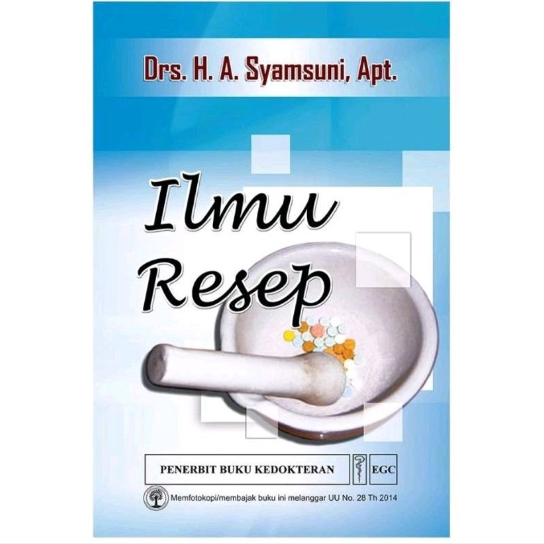 

KODE E53X BUKU ILMU RESEP KEFARMASIAN TERLARIS TERMURAH