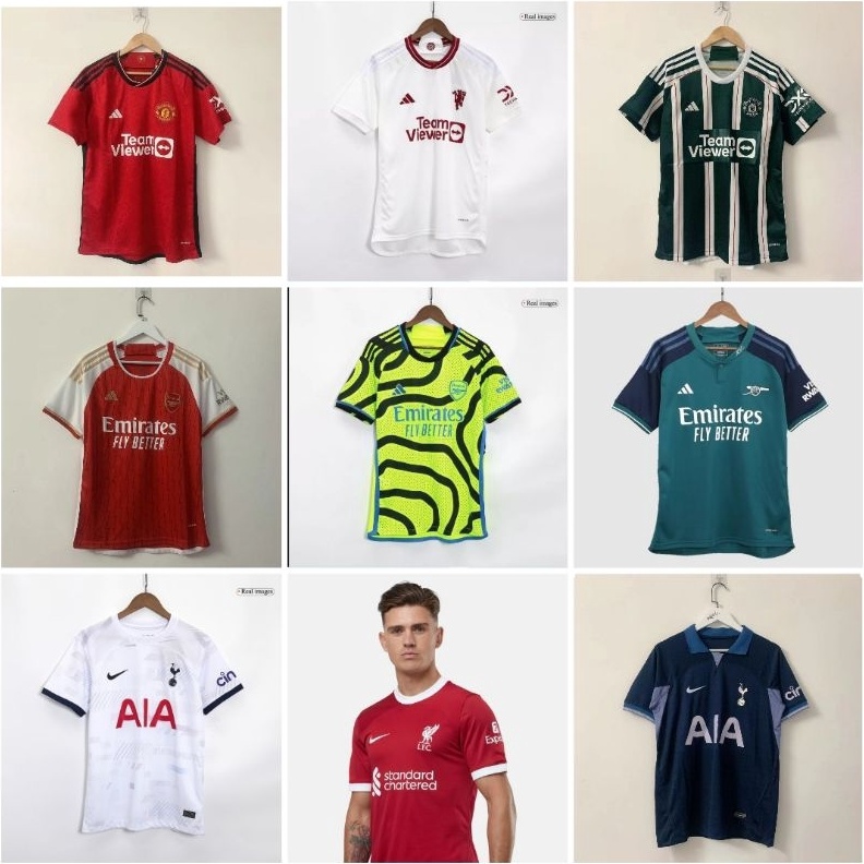 SPESIAL DISKON JERSEY BOLA BAJU BOLA JERSEY LIGA INGGRIS 223 224 JERSEY FUTSAL