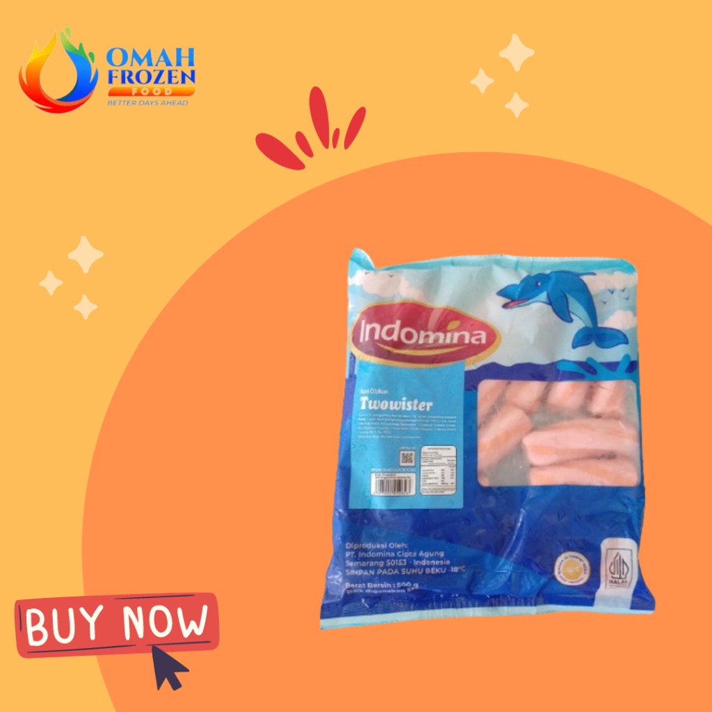

PRODUK TERBARU Indomina Two Twister Ikan Olahan 5gr