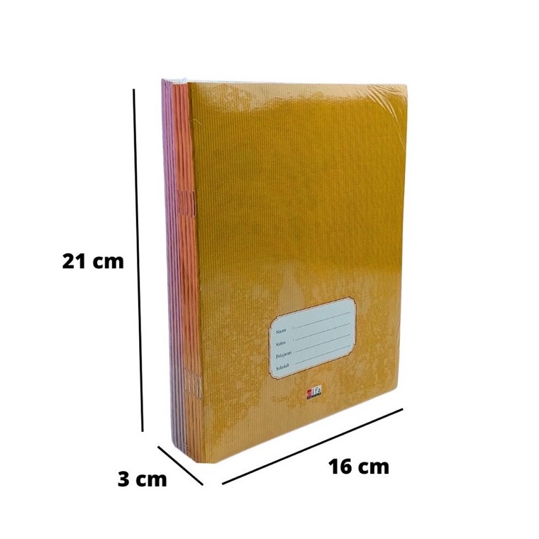 

KODE B1W 1Pack Buku Tulis Sidu Kraft 4