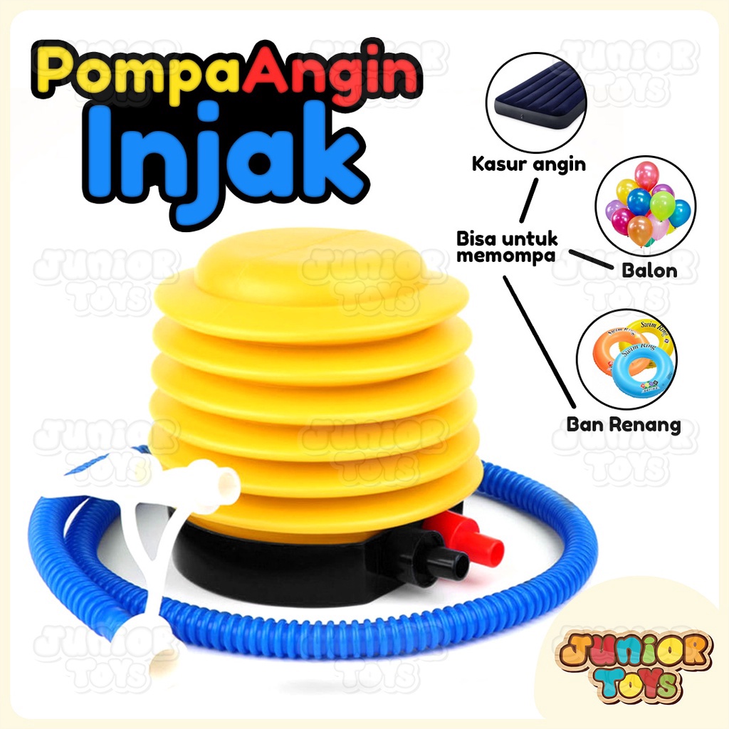 PROMO BESAR Pompa Angin Injak Pompa Kolam Renang Balon Ban Renang