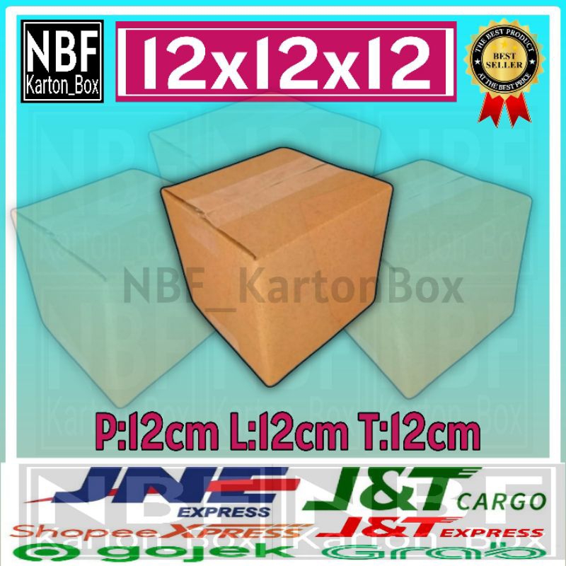 

KartonBox 12x12x12 cm,Kardus Packing Serbaguna,Pembungkus Paket dll
