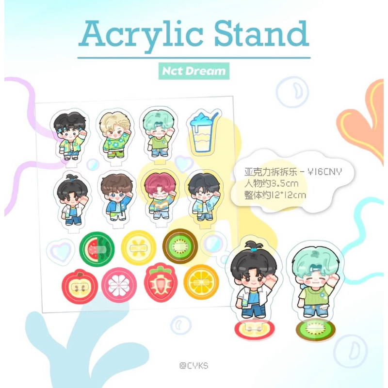 ACRYLIC STAND NCT DREAM BY @CYKS