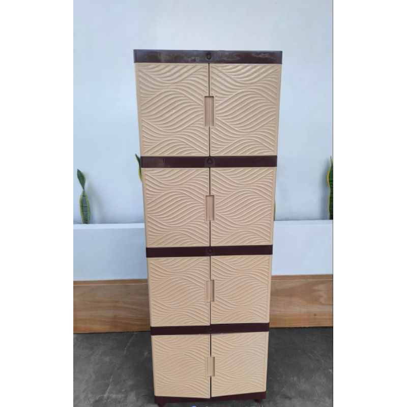 LEMARI  PLASTIK 4 SUSUN/LEMARI BAJU/LEMARI PLASTIK MINIMALIS/LEMARI  PAKAIAN PLASTIK/lemari plastik/