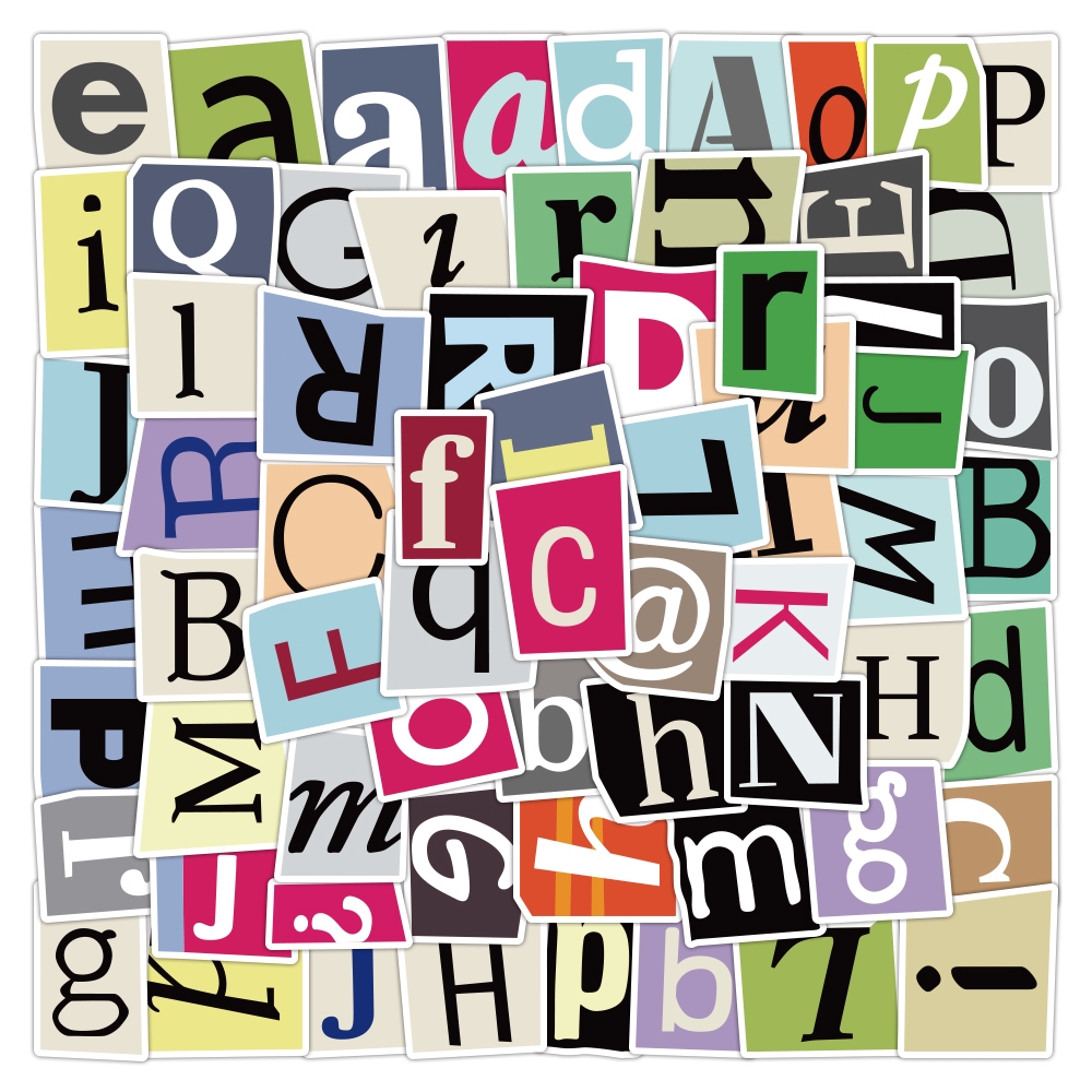 

[102PCS]Stiker Pack Alfabet Inggris Stiker DIY Decal Vinyl Anti Air- Sticker Aesthetic Buku Journal Koper Stiker Casing HP Stiker Laptop Helm Motor Stiker Botol