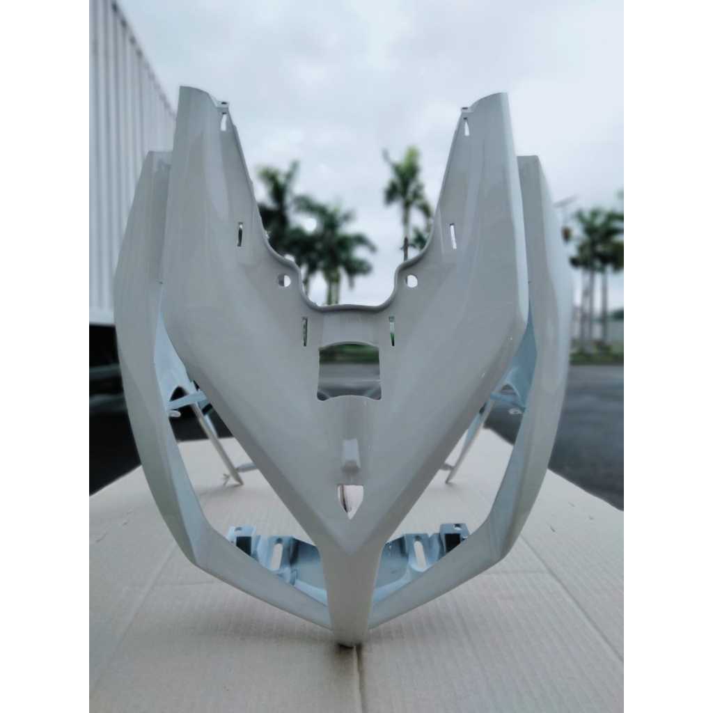 TAMENG DEPAN VARIO TECHNO 110 KARBU PUTIH / PANEL VARIO TECHNO 110 KARBU PUTIH