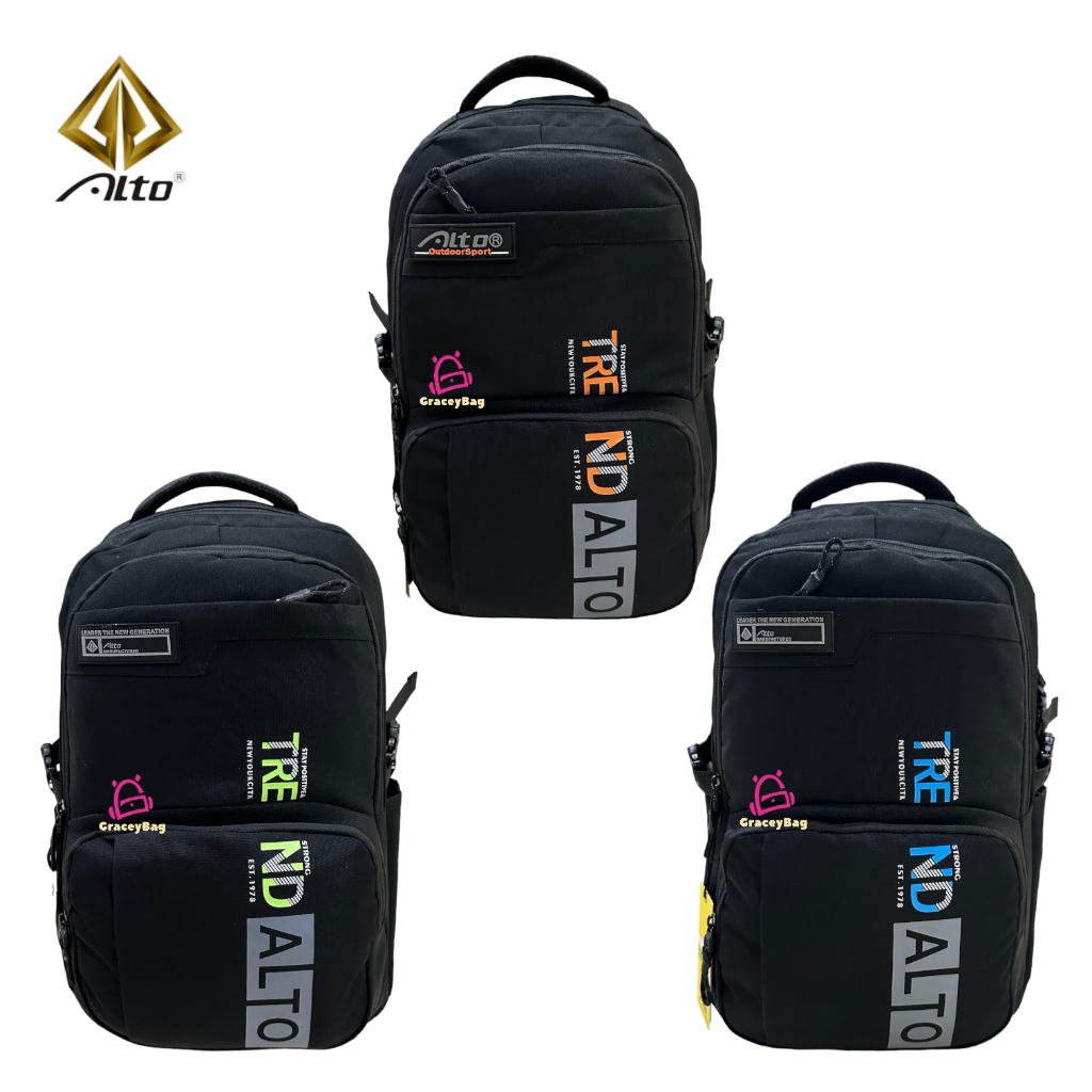 Gracey Bag 75757 Tas Ransel Sekolah Anak Laki/Pria/Remaja Alto