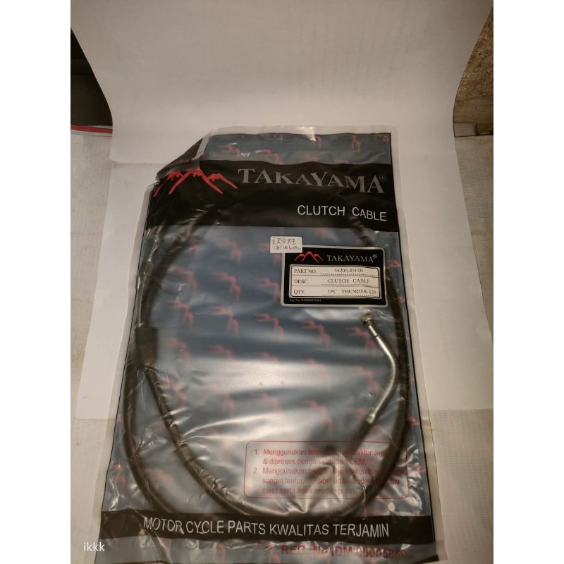 Kabel Gas Thunder Thunder 125 Takayama