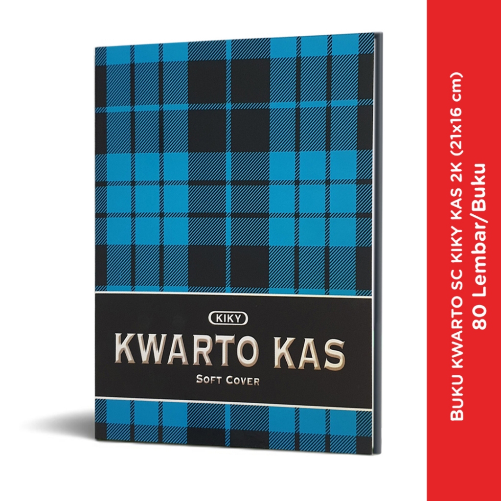 

Buku Kwarto Kas 80 Sheets 622411 KIKY / Buku Kas Soft Cover