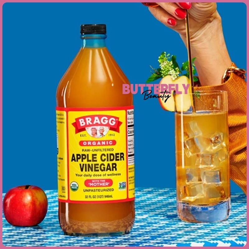 

[SHARE IN JAR 100% ORIGINAL] BRAGG Apple Cider Vinegar / cuka apel organik