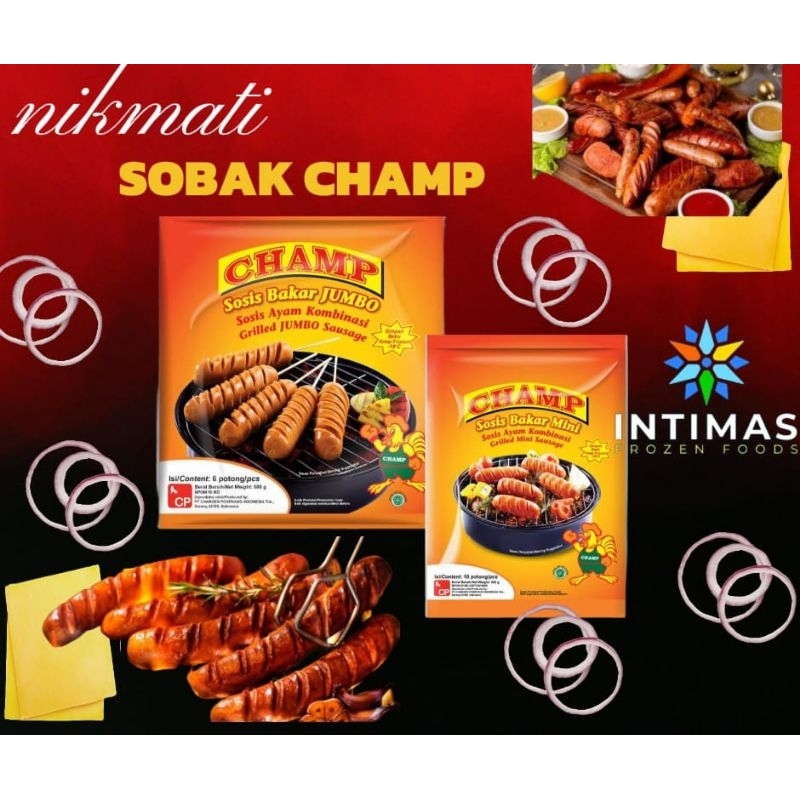 

Champ Sosis Ayam Bakar Jumbo 500g