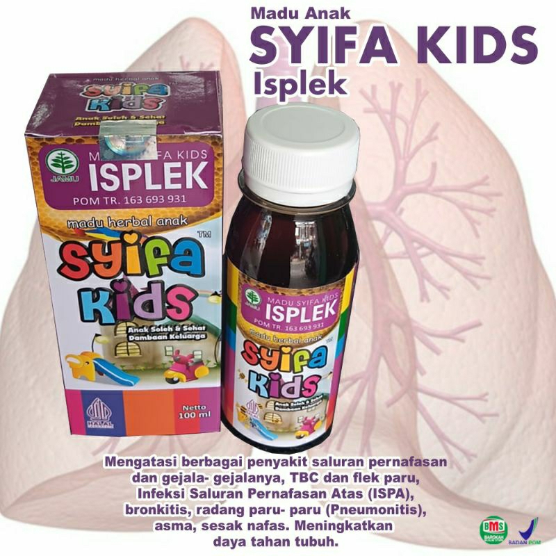 

Madu herbal Anak Syifa Kids ISPLEK 100ml
