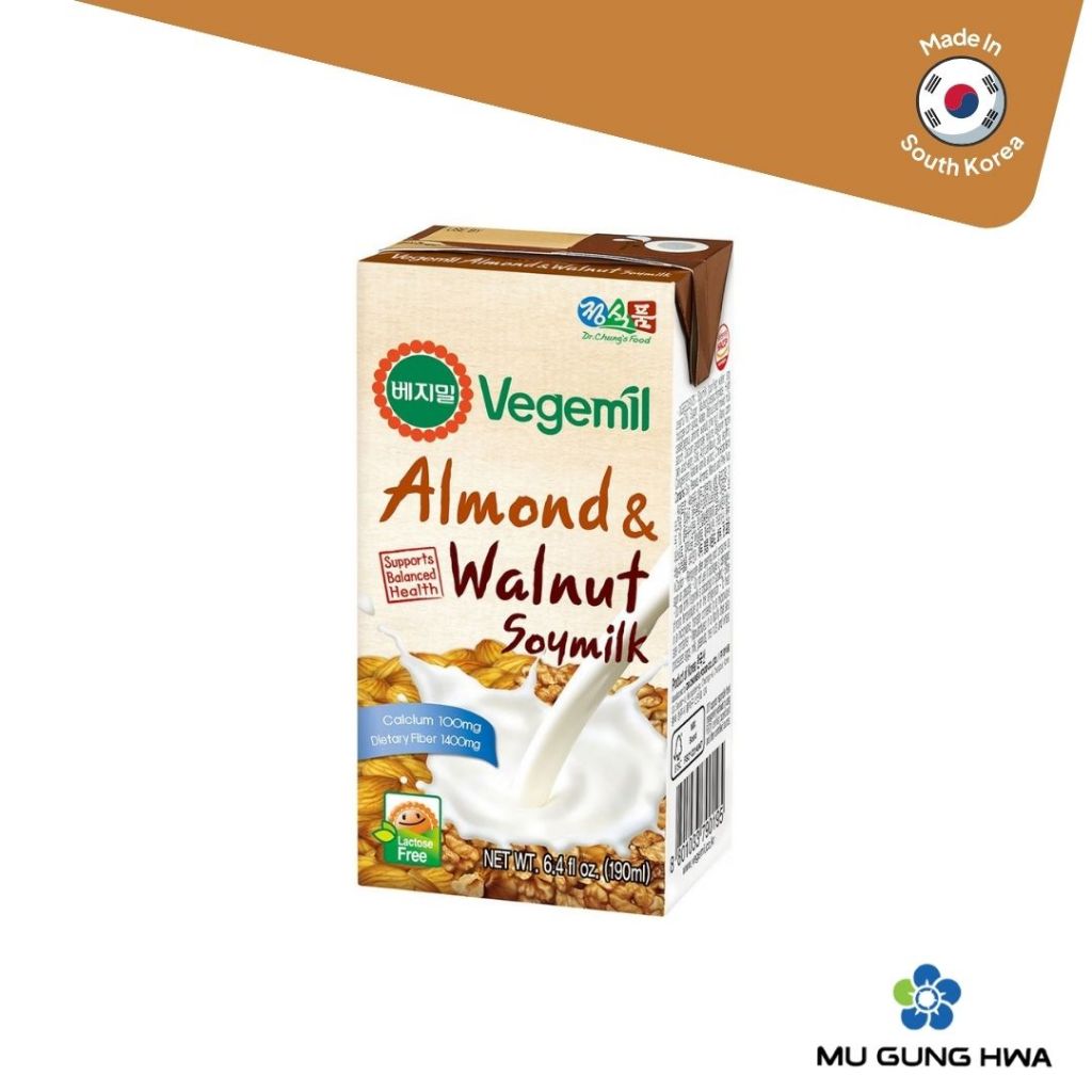 

Vegemil Almond & Walnut Soymilk - 190m