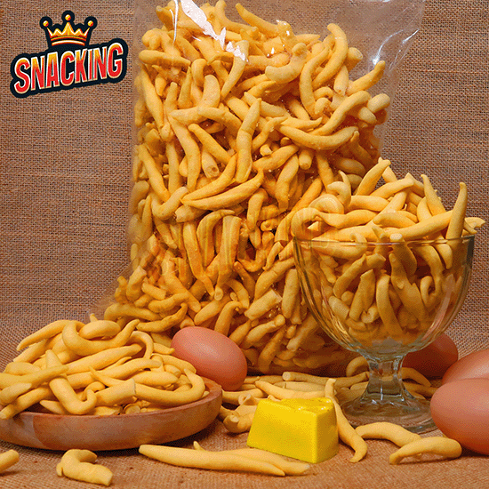 

500gram - Telor Gabus rasa Keju SnacKing