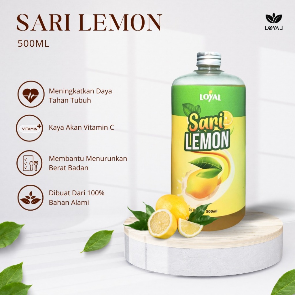 

SARI LEMON FRESH PURE AIR LEMON ORIGINAL 100% 500ML