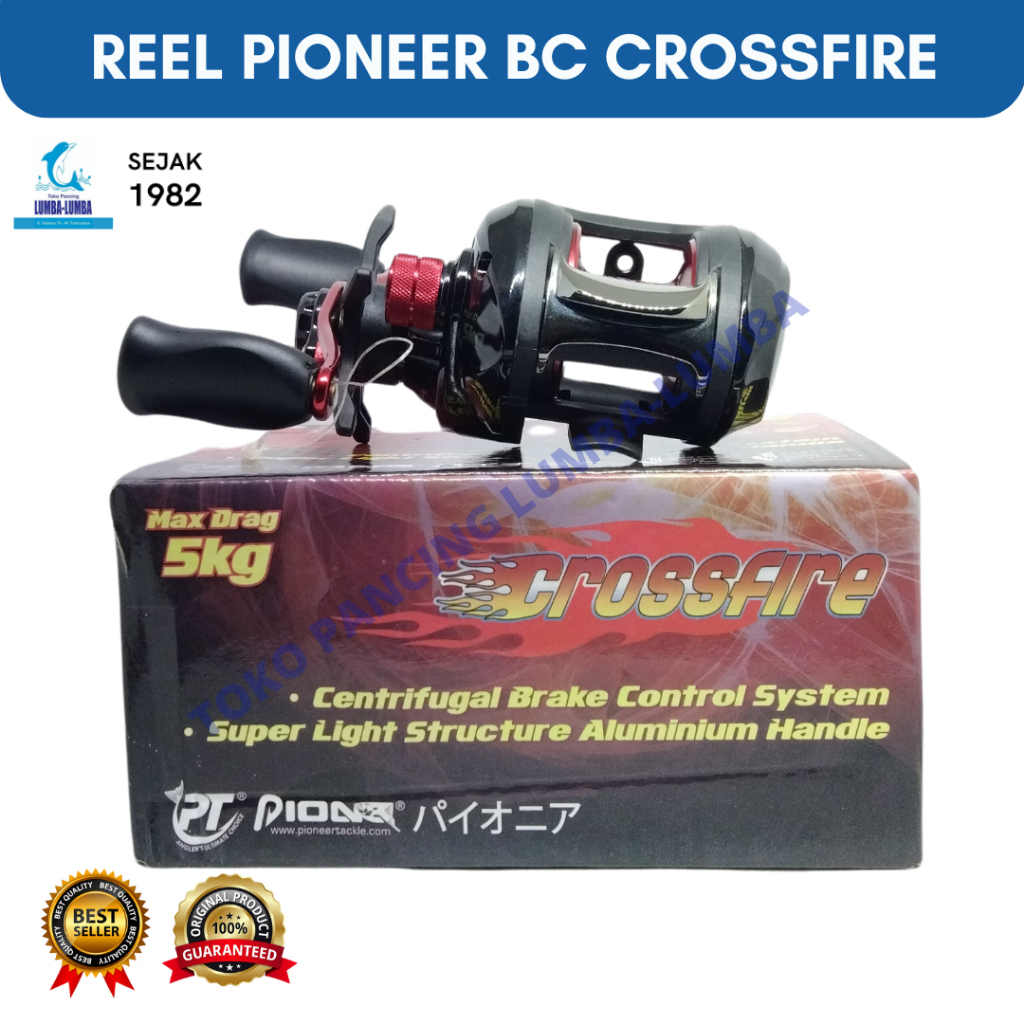 REEL PIONEER BC CROSSFIRE / REEL BC / REEL PANCING CASTINGAN