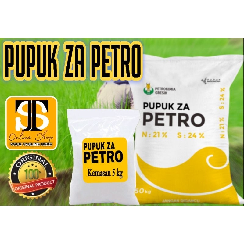 PUPUK ZA PETRO KEMASAN REPACK [5 KG] | PRODUK ORIGINAL | DI PRODUKSI OLEH PT. PETROKIMIA GRESIK