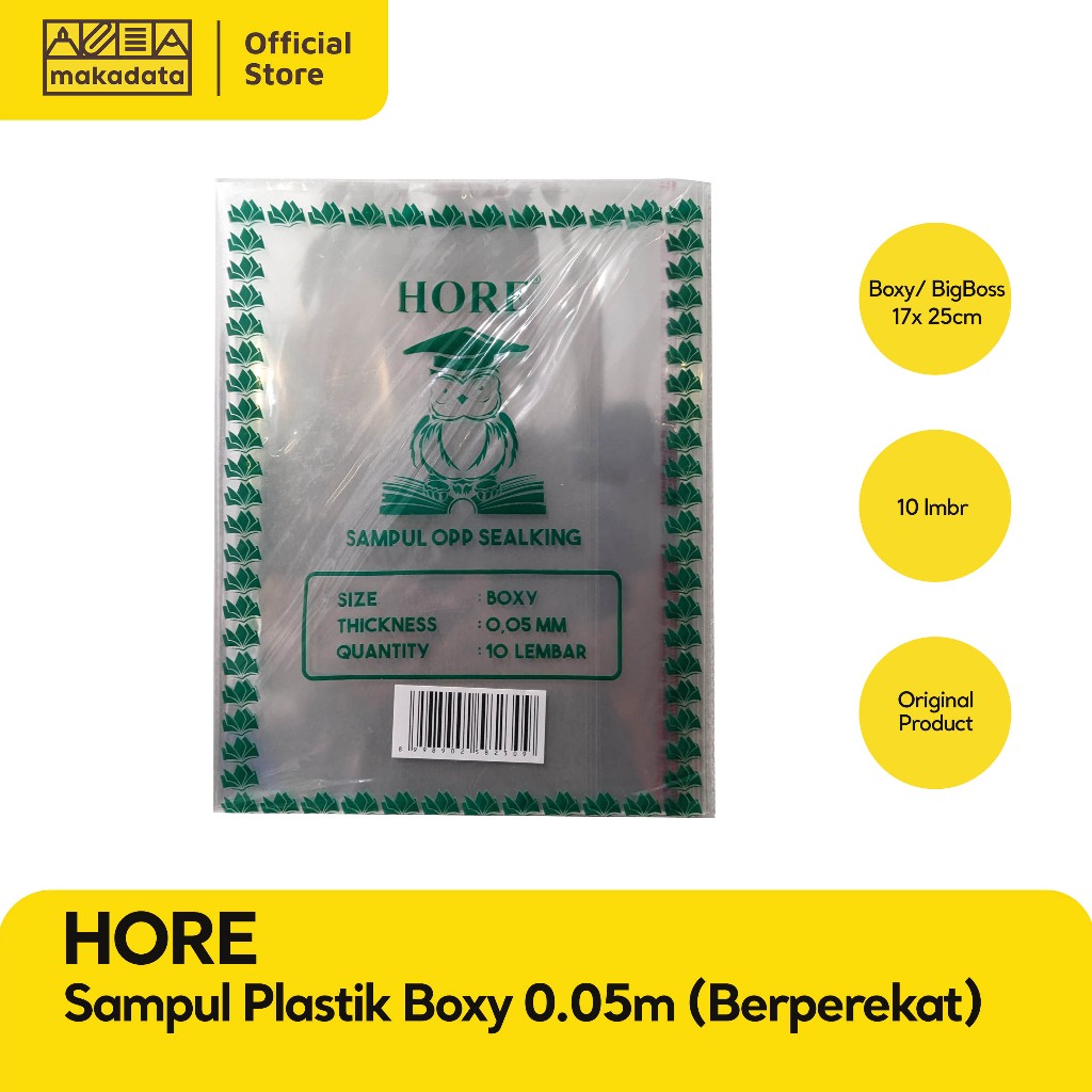 

SAMPUL PLASTIK BENING HORE BOXY/ BIGBOSS MURAH