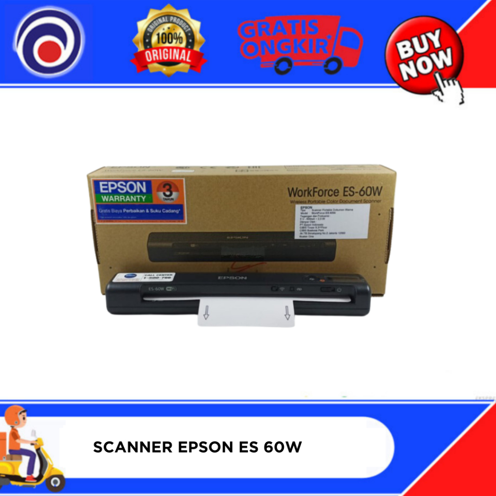 SCANNER EPSON ES 60W PORTABLE
