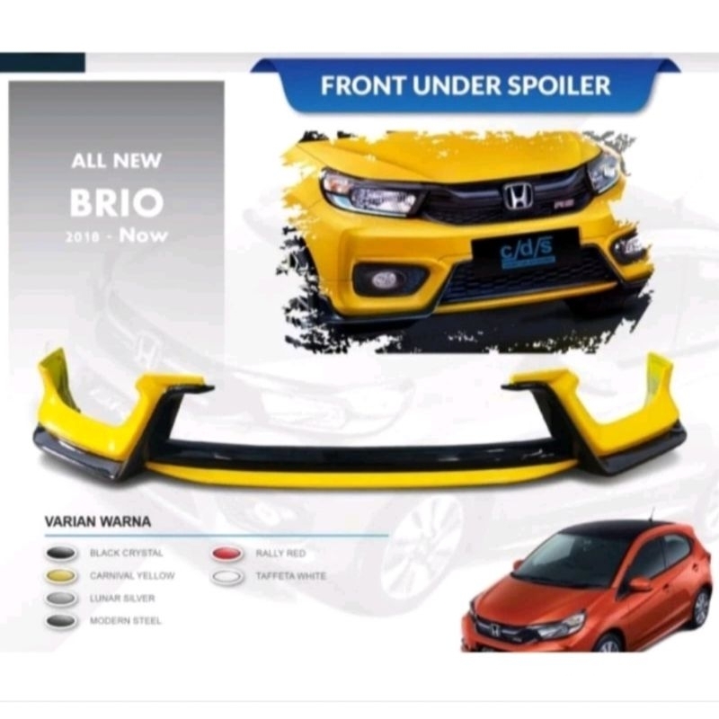 Front Under Spoiler All New Brio Body kit depan Brio