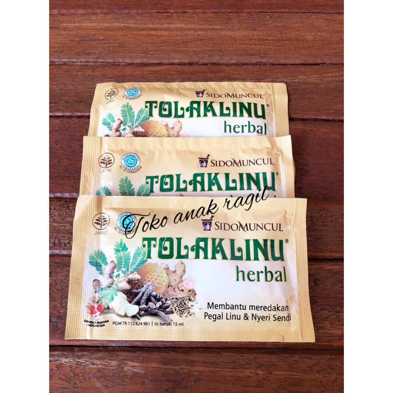 

Tolaklinu herbal kemasan sachet